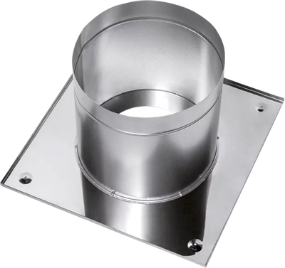 Потолочно-проходной узел дымохода Ferrum 430/0.5мм Ф130 / f3306 - фото