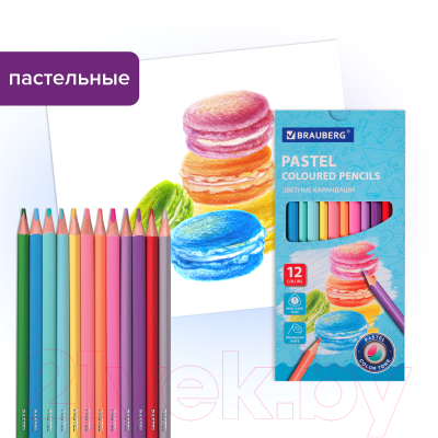 Набор цветных карандашей Brauberg 181792