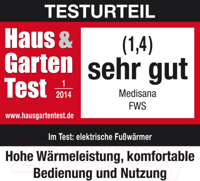 Электрогрелка Medisana FWS