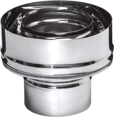 Переходник для дымохода Ferrum 430/0.5мм Ф140x210 / f3707 - фото