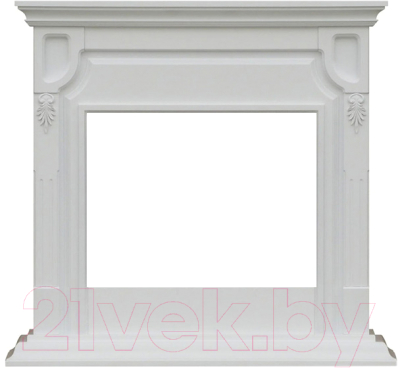 Портал для камина Смолком Toronto V23 (бьянко белый) - фото