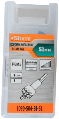 Коронка Sturm! 1090-S04-BI-51