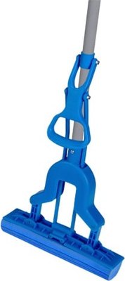 Швабра с отжимом OfficeClean Professional Бабочка самоотжимная насадка ПВА 28см