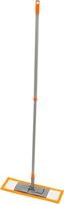 Швабра-моп OfficeClean Professional телескоп. ручка 120см пласт флаун 40см - фото