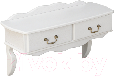 Консольный столик Мебелик Берже 20 (белый ясень) - фото