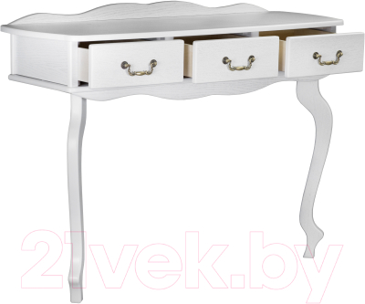 Консольный столик Мебелик Берже 6 (белый ясень)