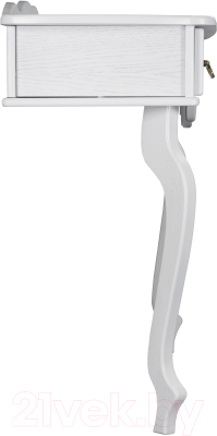 Консольный столик Мебелик Берже 6 (белый ясень)