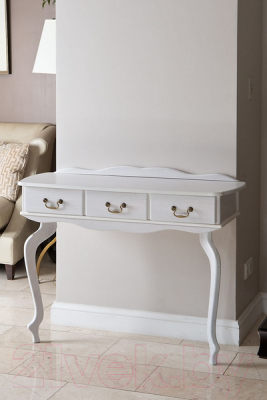 Консольный столик Мебелик Берже 6 (белый ясень)