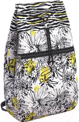 Рюкзак Erich Krause ActiveLine Cord 18L Zebra Flower / 51804 - фото