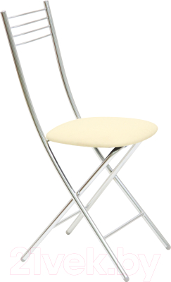 Стул Гальваник Хлоя (хром/кожзам стандарт 276) - фото