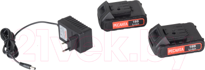 Аккумуляторная дрель-шуруповерт Ресанта ДА-50Л2-18А (75/14/9)