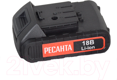 Аккумуляторная дрель-шуруповерт Ресанта ДА-50Л2-18А (75/14/9)