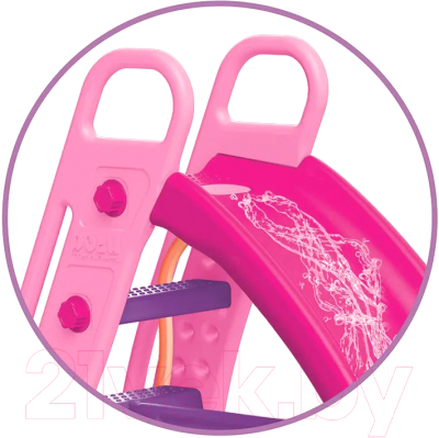 Горка Dolu Большая для девочек / 2530 (с подключением воды)