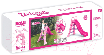 Горка Dolu Большая для девочек / 2530 (с подключением воды)