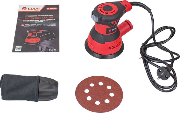 Вибрационная шлифовальная машина Edon OS-125/420
