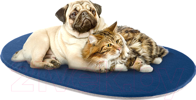 Матрас для животных Ferplast Galette 65 / 82114099 (синий/серый)