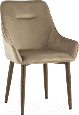 Стул Stool Group Диана / MC101-2 KD HLR-11 (велюр бежевый) - фото