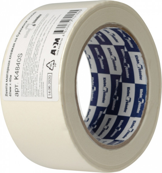 Лента малярная Klebebander 50ммx40м / KCK020