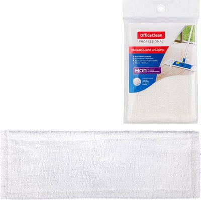 Моп для швабры OfficeClean Professional Микрофибра с карманами