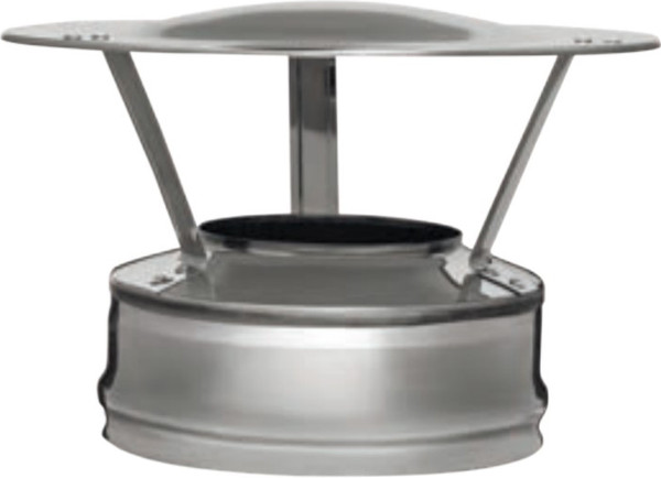 Колпак для труб Ferrum 430/0.5 Ф100x200 / f3101 - фото