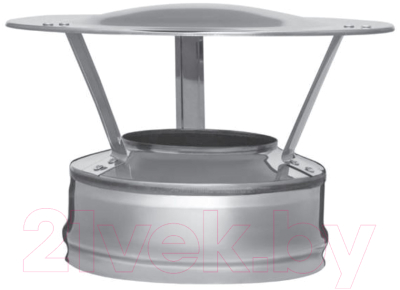 Колпак для дымохода Ferrum 430/0.5 Ф130x200 / f3105 - фото