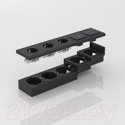 Коробка открытого монтажа Werkel W8000008