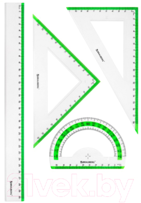 Набор для черчения Brauberg Fresh Zone / 210764 - фото