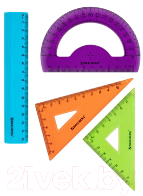 Набор для черчения Brauberg Fruity / 210770 - фото