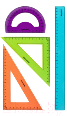 Набор для черчения Brauberg Fruity / 210772 - фото