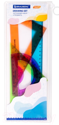 Набор для черчения Brauberg Fruity / 210772