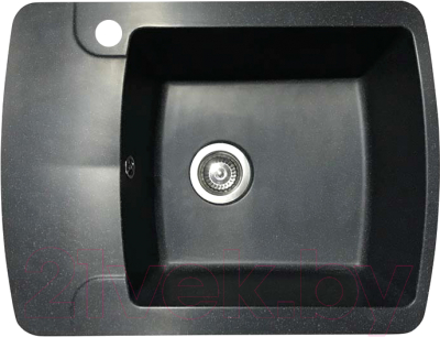 Мойка кухонная БелЭворс Flexi R (черный) - фото