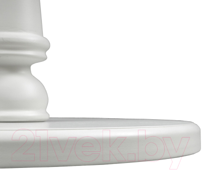 Журнальный столик Мебелик Рио 5 (белый ясень)