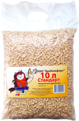 Наполнитель для туалета ЭкоКомфорт Стандарт - фото