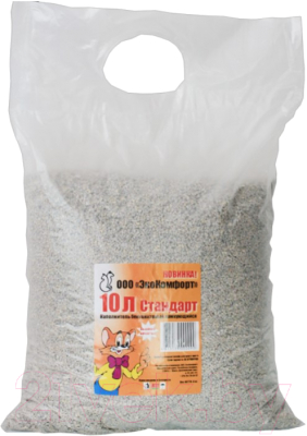 Наполнитель для туалета ЭкоКомфорт Стандарт бентонитовый комкующийся - фото