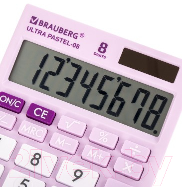 Калькулятор Brauberg Ultra Pastel-08-PR / 250516