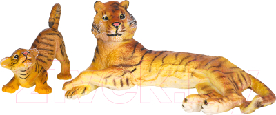 Набор фигурок коллекционных Masai Mara Мир диких животных. Семья тигров / MM211-124 - фото