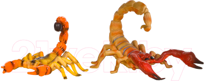 Набор фигурок коллекционных Masai Mara Мир диких животных. Семья скорпионов / MM211-141 - фото