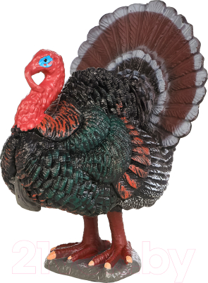 Фигурка коллекционная Masai Mara На ферме. Птица индюк / MM211-158 - фото