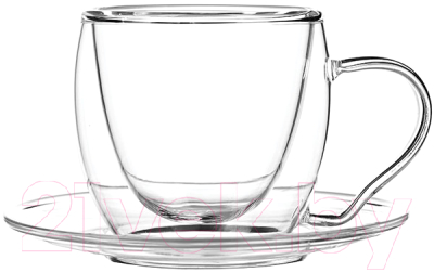 Чашка с блюдцем Prohotel Проотель DC018S - фото