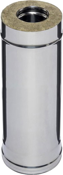 Труба вытяжная Ferrum 0.5м 430/0.5мм Ф140x210 / f3907 - фото