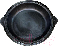 Крышка-сковородка для казана Grand Metall Invest Чугунная (6л) - фото