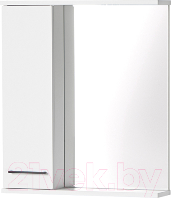 Шкаф с зеркалом для ванной Акваль Порто / В2.1.04.4.6.1 - фото