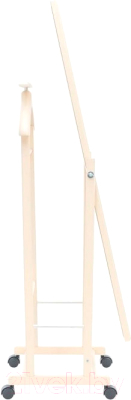 Стойка для одежды Мебелик Костюмная с зеркалом на колесах В 24Н