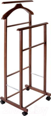 Стойка для одежды Мебелик Костюмная на колесах В 22Н - фото