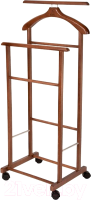 Стойка для одежды Мебелик Костюмная на колесах В 22Н