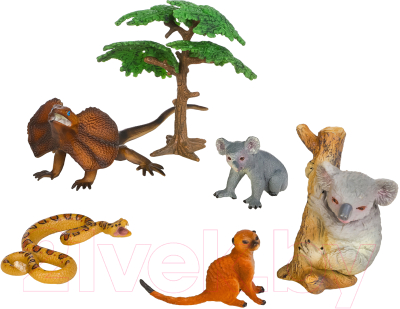 Набор фигурок коллекционных Masai Mara Мир диких животных / MM211-217 - фото