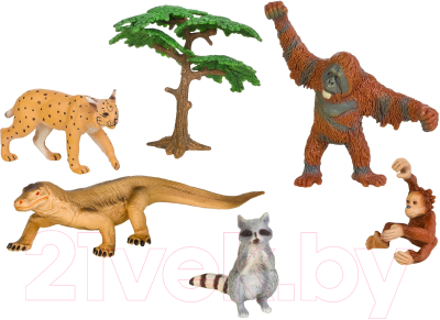 Набор фигурок коллекционных Masai Mara Мир диких животных / MM211-223 - фото