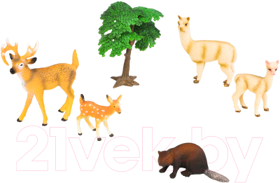 Набор фигурок коллекционных Masai Mara Мир диких животных / MM211-227 - фото