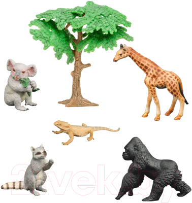 Набор фигурок коллекционных Masai Mara Мир диких животных / MM211-231 - фото