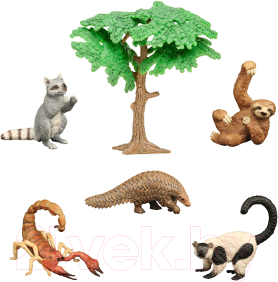 Набор фигурок коллекционных Masai Mara Мир диких животных / MM211-244 - фото